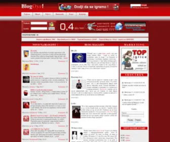 Blogoye.net(Moj blog) Screenshot