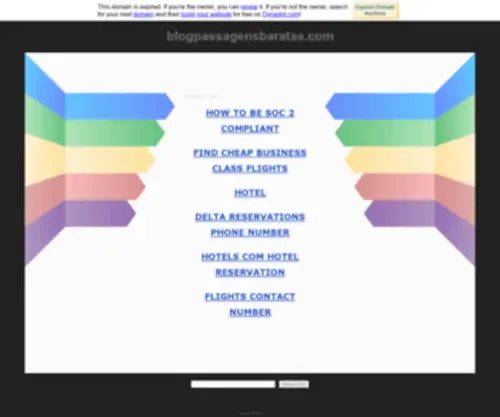 Blogpassagensbaratas.com(北京28网) Screenshot