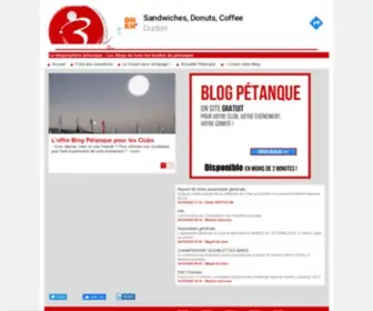 Blogpetanque.com(Pétanque) Screenshot