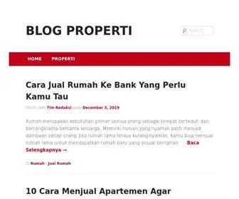 Blogproperti.com(Blog Properti Untuk Indonesia) Screenshot