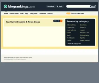Blogrankings.com(Blog Rankings) Screenshot