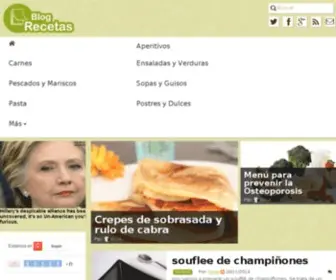 Blogrecetas.com(Recetas de cocina) Screenshot
