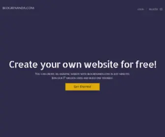 Blogrenanda.com(Free website builder) Screenshot