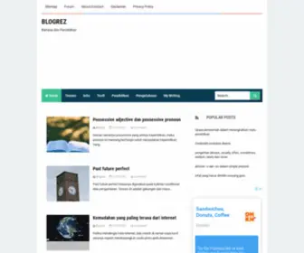 Blogrez.com(Tempat Belajar) Screenshot