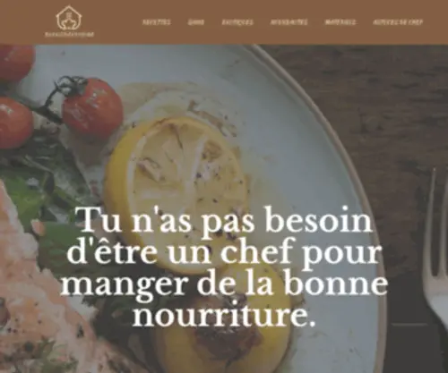 Blogsdecuisine.com(Blogs de cuisine) Screenshot