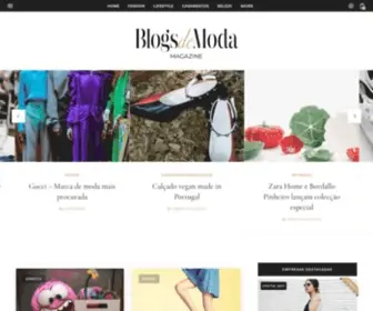 Blogsdemoda.pt(Magazine de Moda) Screenshot