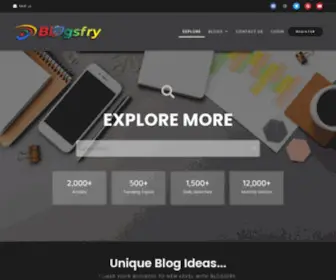 Blogsfry.com(Stay Updated With Us) Screenshot