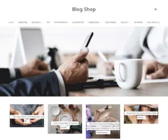 Blogshop.co.uk(Blog Shop for Small Business Advice) Screenshot