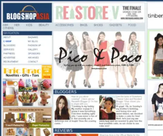 Blogshopasia.com(Blogshopasia) Screenshot