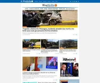 Blogsicilia.it(Ultime notizie dalla Sicilia) Screenshot