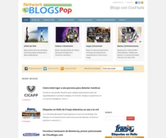 Blogspop.net(Blogs Pop Network) Screenshot