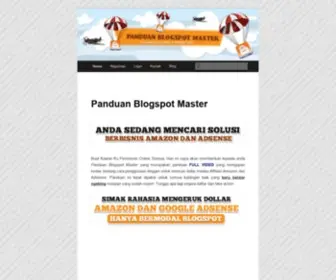 Blogspotmaster.com(Panduan Blogspot Master) Screenshot