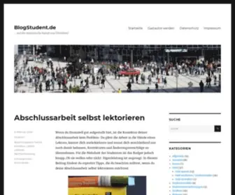 Blogstudent.de(…) Screenshot