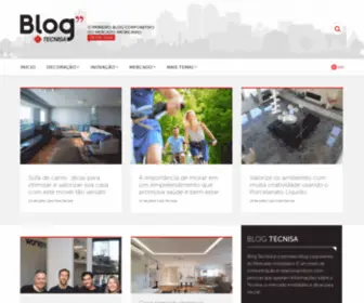 Blogtecnisa.com.br(Mercado imobiliário e Decoração) Screenshot