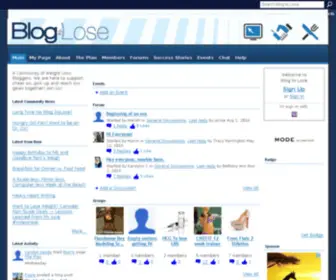 Blogtolose.com(Blog to Lose) Screenshot
