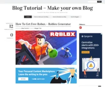 Blogtutorial.org(Blogtutorial) Screenshot