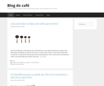 Bloguedocafe.xyz(Blog do café) Screenshot