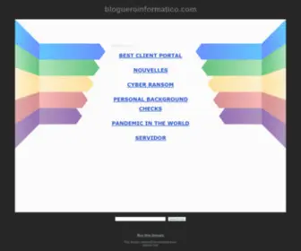 Blogueroinformatico.com(Informático) Screenshot
