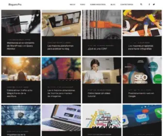 Blogueropro.com(Blogueropro) Screenshot