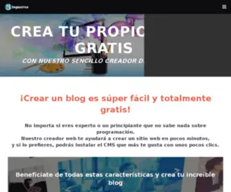 Blogueros.net(Crea Tu Propio Blog Totalmente Gratis) Screenshot