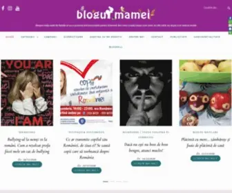 Blogulmamei.ro(Blogul Mamei) Screenshot