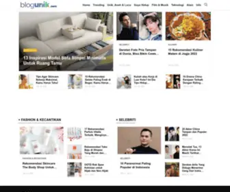 Blogunik.com(Blog Unik) Screenshot