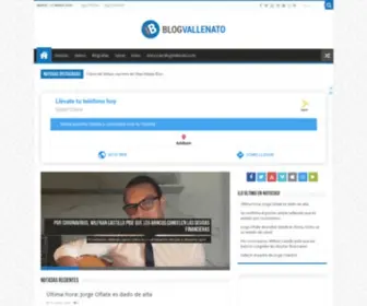 BlogVallenato.com(Vallenato) Screenshot