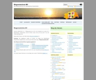 BlogVerzeichnis-MV.de(BlogVerzeichnis MV) Screenshot