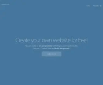 BlogVivi.com(Free website builder) Screenshot