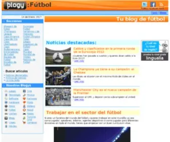 Blogyfutbol.com(Fútbol) Screenshot