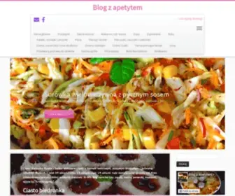 Blogzapetytem.pl(Blog z apetytem) Screenshot