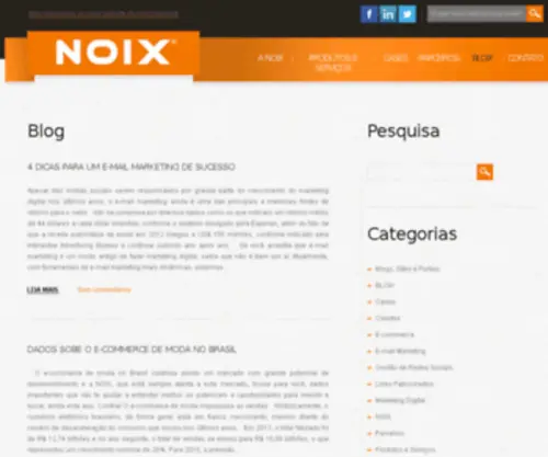 Bloix.com.br(NOIX Internet) Screenshot