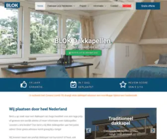 Blok-Dakkapellen.nl(Blok) Screenshot