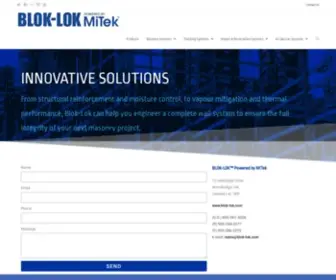 Blok-LOK.com(We've got you covered) Screenshot
