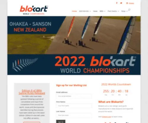 Blokartworlds.com(Blokart World Championships) Screenshot