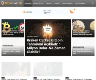 Blokchaintr.com(Son Dakika Bitcoin Haberleri) Screenshot