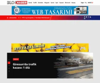 Blokhaber.com(Türkiyenin) Screenshot