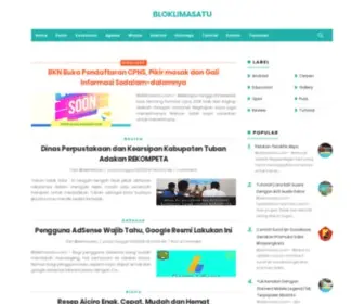 Bloklimasatu.com(Bloklimasatu) Screenshot