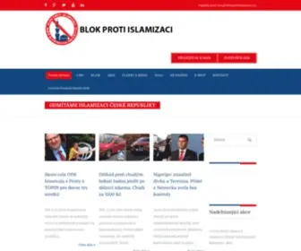 Blokprotiislamizaci.cz(Blok proti islamizaci) Screenshot