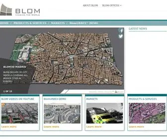 Blomasa.com(Aerial Imagery) Screenshot