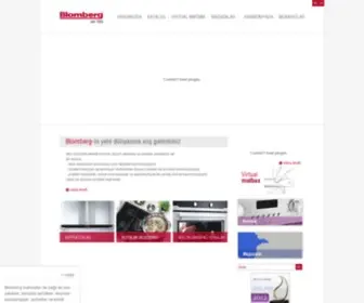 Blombergappliances.az(Blomberg) Screenshot