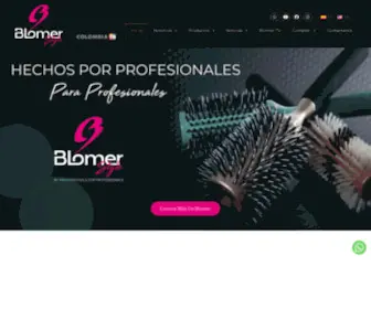 Blomer.com.co(Cepillos profesionales para el cabello) Screenshot