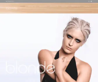 Blondeadelaide.com.au(Hair Salon) Screenshot