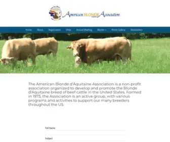 Blondecattle.org(Blondecattle) Screenshot