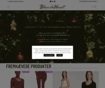 Blondehuset.dk(Danmarks største lingeriforretning) Screenshot