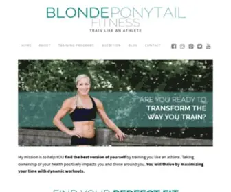 Blondeponytail.com(Blonde Ponytail) Screenshot