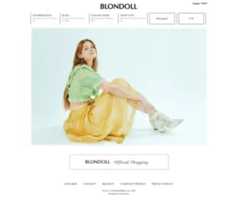 Blondoll.co.jp(ブロンドール株式会社　公式サイト) Screenshot