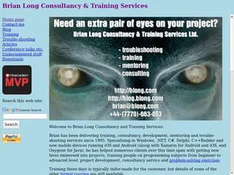 Blong.com(Brian Long) Screenshot