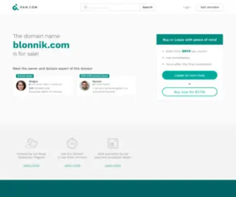 Blonnik.com(Blonnik) Screenshot