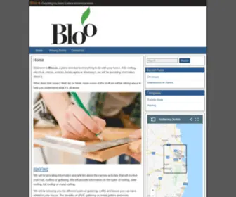 Bloo.ie(bloo) Screenshot